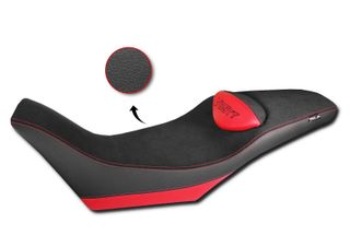 Revestimiento de asiento Comfort en fibra 3D para Moto Guzzi - V85 TT 2019
