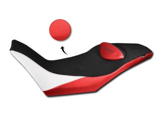 Revestimiento de asiento Comfort en fibra 3D para Moto Guzzi - V85 TT 2019