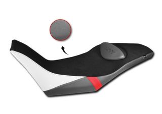 Revestimiento de asiento Comfort en fibra 3D para Moto Guzzi - V85 TT 2019