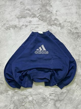 Sudadera Adidas Vintage Logo Grande