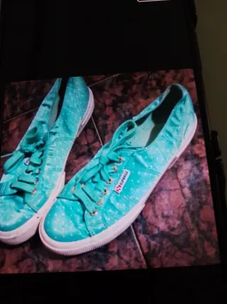 Superga turchesi pois n.39