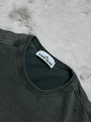 Sudadera Stone Island Verde Talla L
