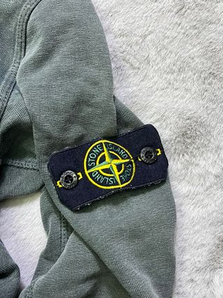 Sudadera Stone Island Verde Talla L