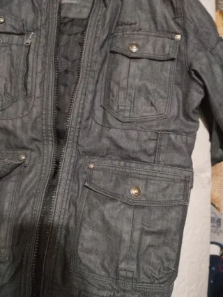 Cazadora Negra XDYE Talla S