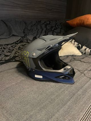 Casco Motocross Husqvarna con Gafas