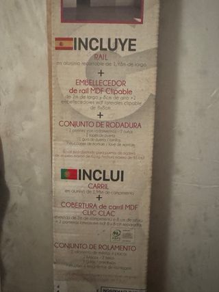 Puerta corredera nueva