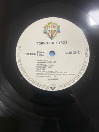 Vinilo Porno for Pyros