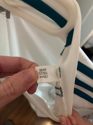 Camiseta Real Madrid 17/18 Adidas Original