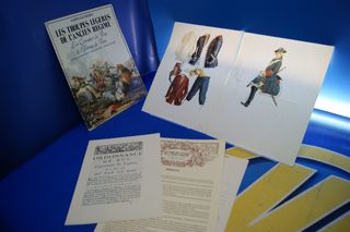 Colección láminas de soldados