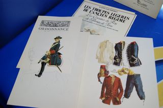 Colección láminas de soldados