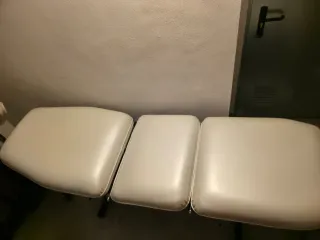 Camilla de estética hidráulica, 3 cuerpos.