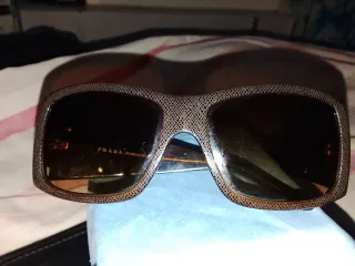 Gafas Prada SPR 11 L Mujer Marrón Dorado
