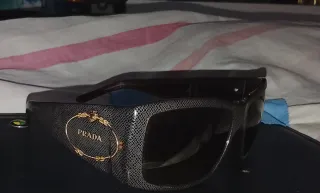 Gafas Prada SPR 11 L Mujer Marrón Dorado