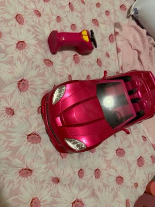 Coche deportivo Barbie rosa