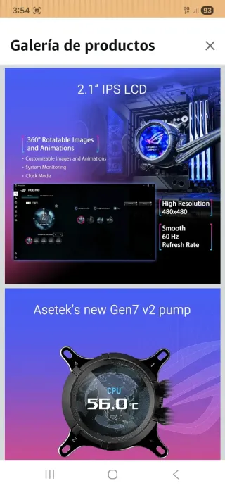 ASUS ROG Strix LC III 360 ARGB LCD