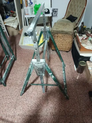 Caballete aluminio obra