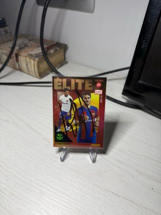 Cromo firmado Ilkay Gündoğan Élite LaLiga