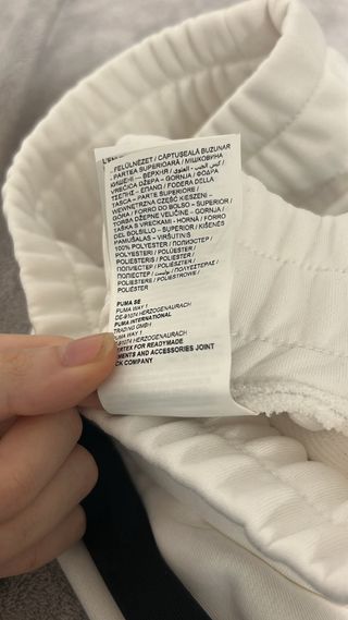 Puma Pantalón Classics Wide Leg Mujer - Blanco