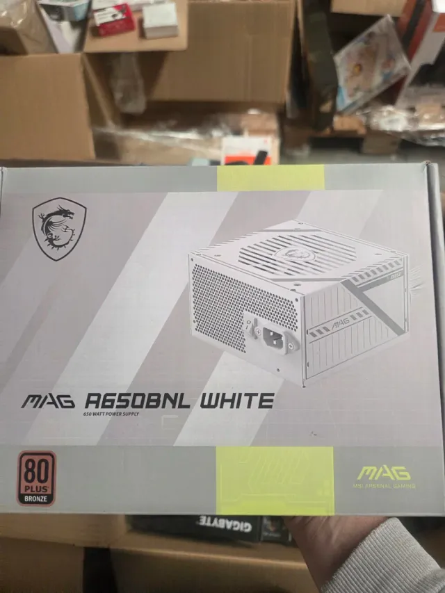 MSI MAG A650BNL WHITE Fuente Alimentación 650W