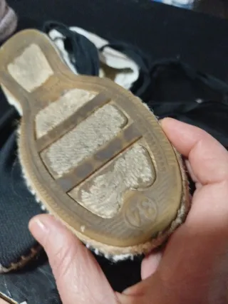 Espardeñas Falleras Negras