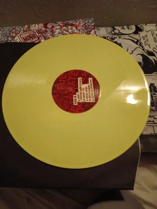 Vinilo Punk Rock Edición Limitada Amarilla