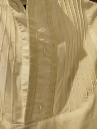 Camisa fallero niño Nati talla 10  con cuello mao