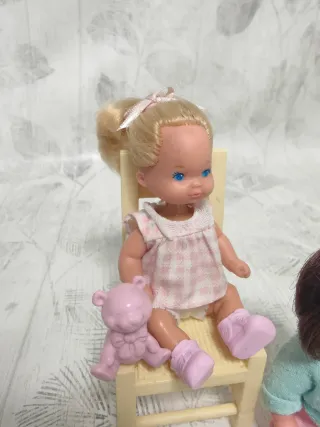 Set di Bambole Baby Barbie Vintage