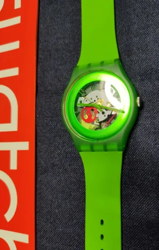 Orologio Swatch New Gent 2012 Verde