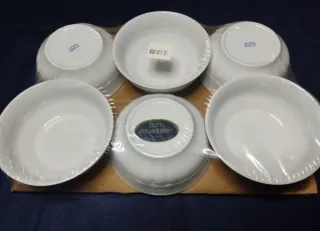 Porcellana di Monopoli Set 6 Tazze anni 90  Nuove