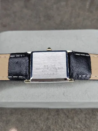 Seiko "Tank" Quartz 2320-6360 Vintage Mujer