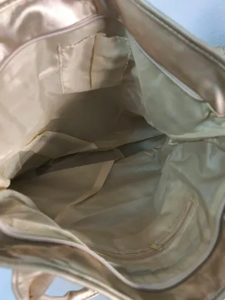 Bolso Cartera Dorada Nuevo