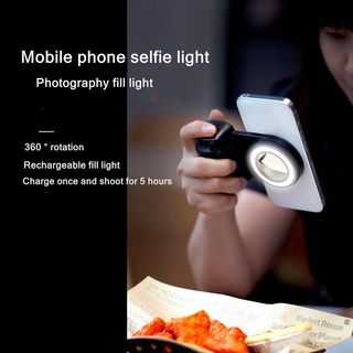 Monte de Teléfono Magnético, Manija de Agarre de la Cámara del Teléfono con Selfies Remotos y Luz de Relleno, Las Cámaras Manejan el Soporte Bluetooth, el Soporte de