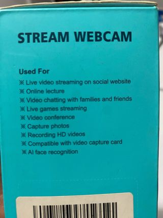 Cámara Web Spedal 1080p USB 60 fps