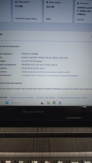 Lenovo G50 PRO i7 | 16GB RAM | SSD FHD