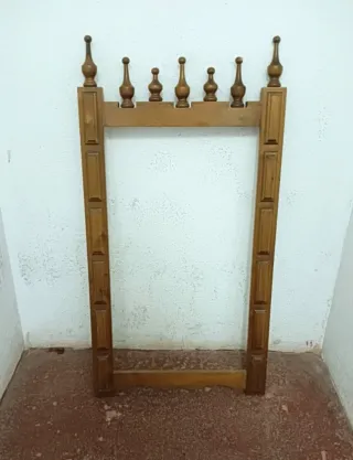 NO con InPost - Marco antiguo de madera