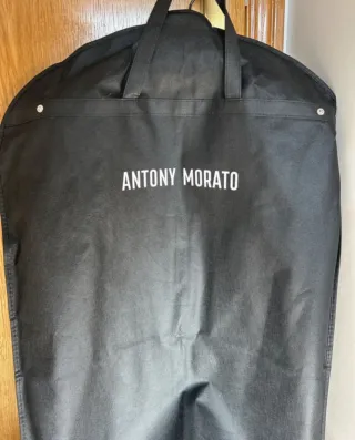 Traje Antony Morato Negro con Detalles