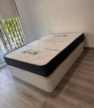 cama y colchón