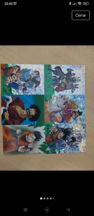 Cartas Dragon Ball