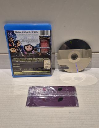 Coraline Blu-ray 3D + 2D + Occhialini