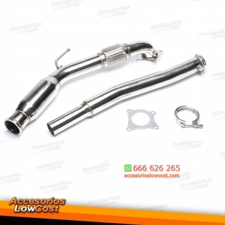 DOWNPIPE CATALIZADOR 200 CELDAS AUDI/SEAT/VW 2.0T