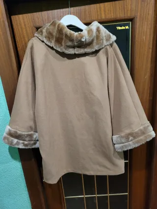 Capa Abrigo Mujer Elegante Talla Única