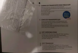 Correa de transporte Mistral para tabla SUP