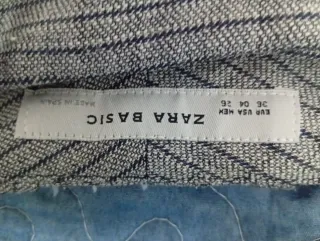 2 Pantalones Rectos Zara,Yera T.36/38 precio los 2