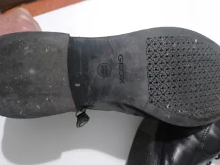 Geox Polacchino Nero Pelle