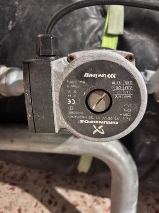 Caldera de gas natural Roca