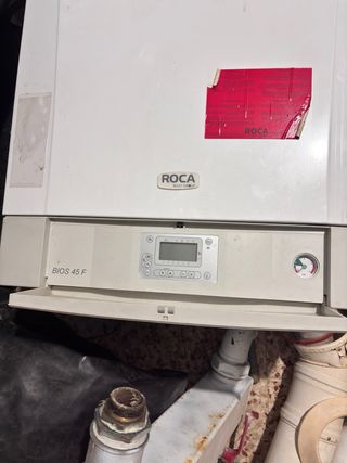 Caldera de gas natural Roca