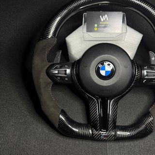 Volante BMW serie F Carbono y Alcántara