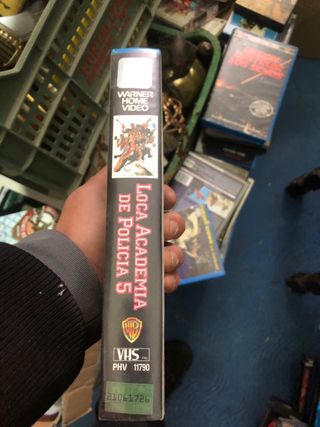 Loca Academia de Policía 5 VHS (Español)