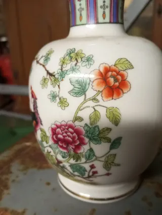 Coppia Vasi Cinesi Decorati