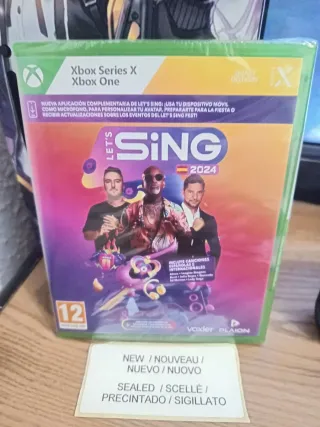 Juego Let's Sing 2024 precintado Xbox